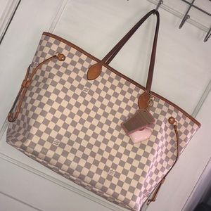 Authentic Neverfull GM in Damier Azur - EUC